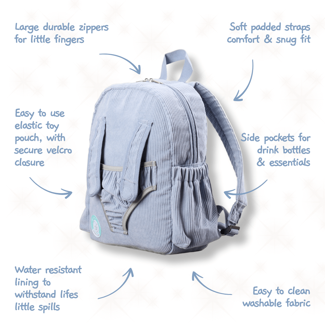 Cuddle & Carry Backpack - Blueberry Adventure