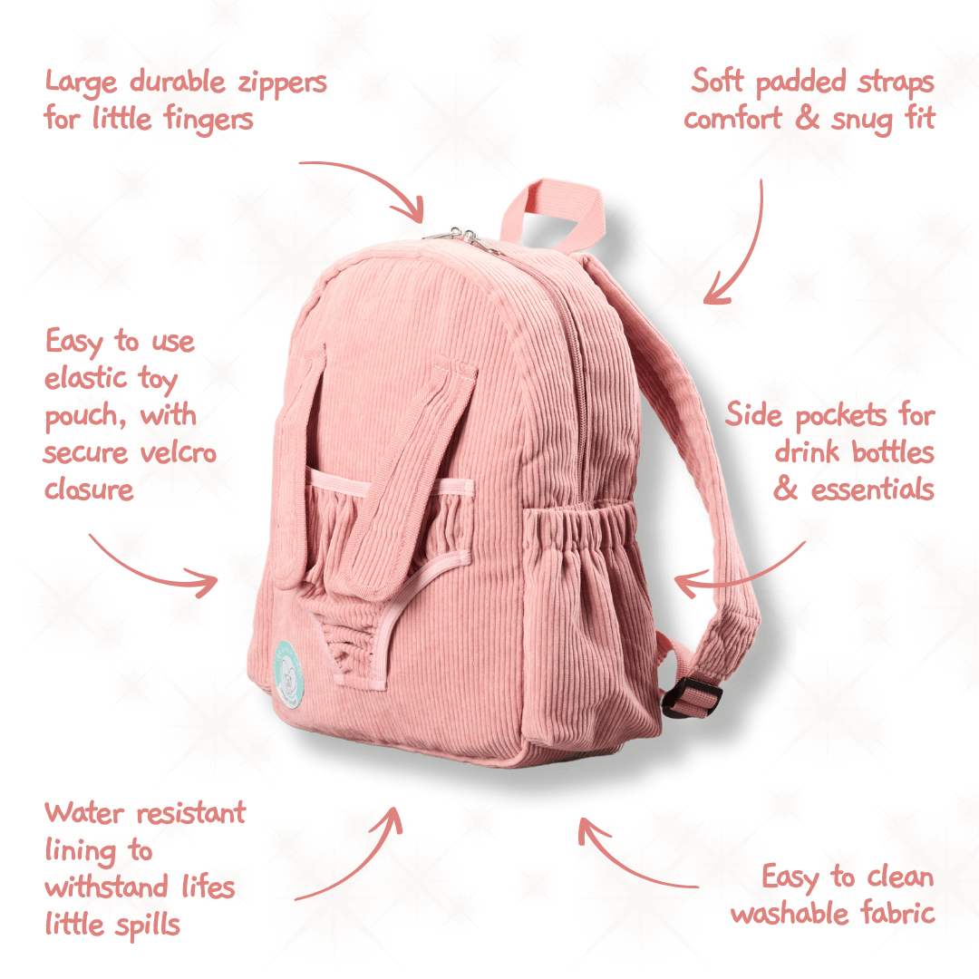 Cuddle & Carry Backpack - Fairy Garden Pink