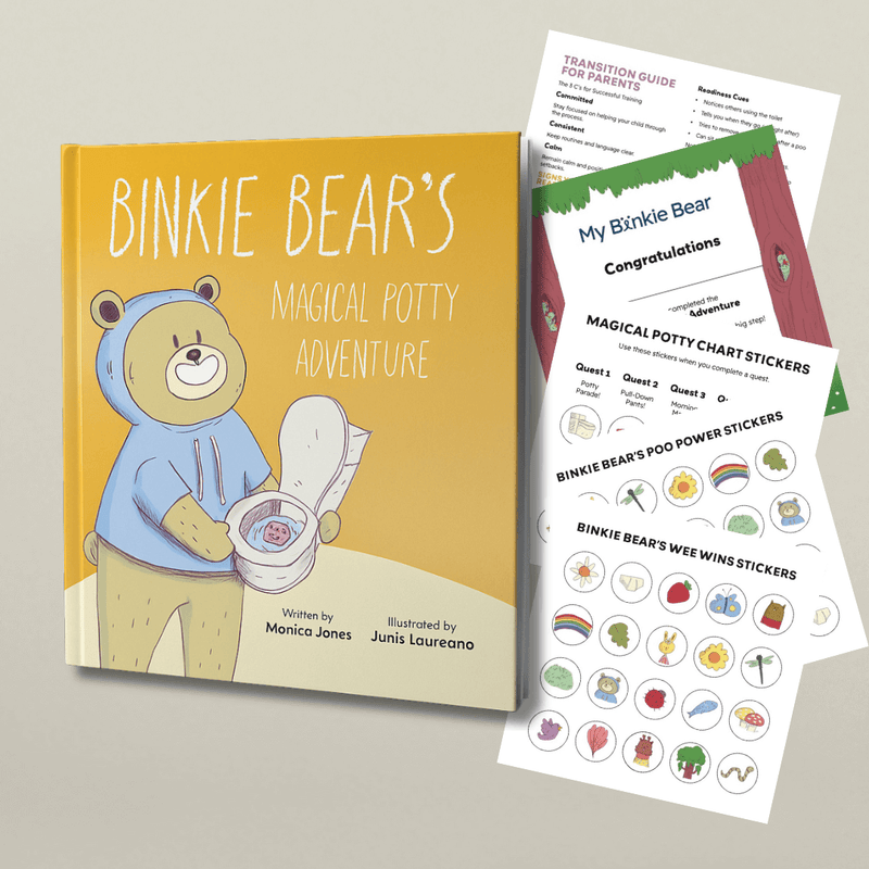 The storybook, parent guide, progress charts and Big kid certificate