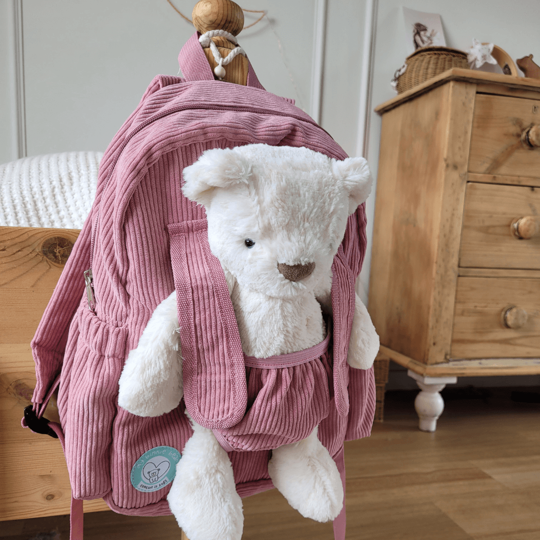 Cuddle & Carry Backpack - Fairy Garden Pink